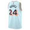 San Antonio Spurs Devin Vassell Nike 2024-25 City Edition Sininen Pelipaidat Swingman - Miesten